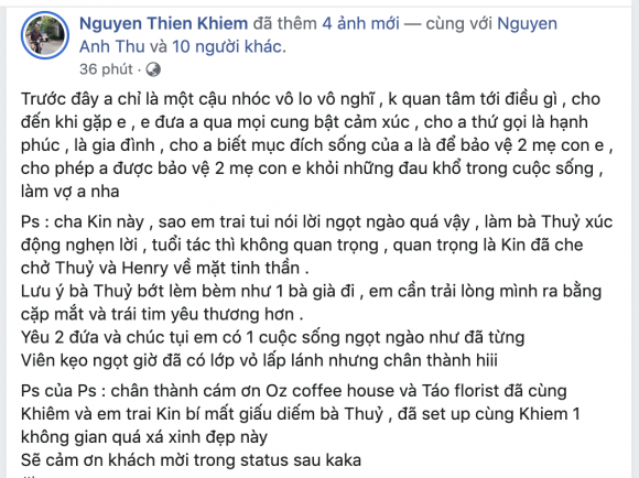 thu thủy, Ưng Hoàng Phúc, Phạm Quỳnh Anh